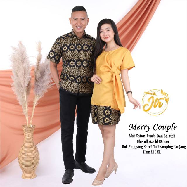 MERRY COUPLE || couple RnB batik prada best seller