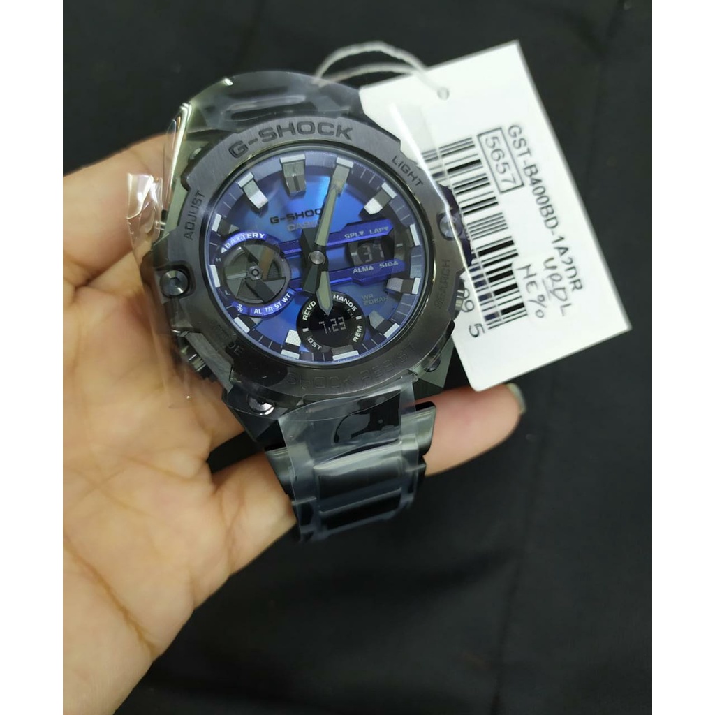 Jam Tangan Pria G-SHOCK GST-B400BD-1A2DR Original