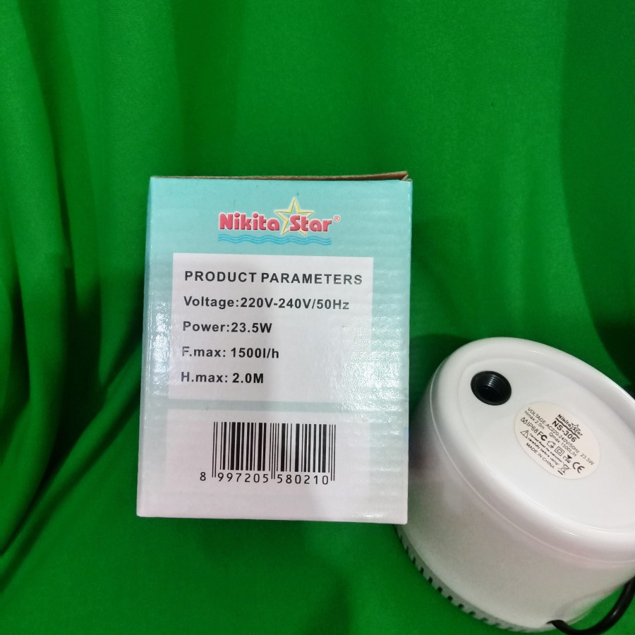 Nikita Star NS306 NS 306 Mesin Pompa Celup Pompa Air Aquarium