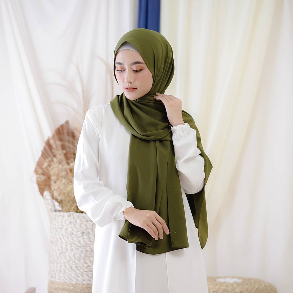 Pashmina Diamond 180x75 II Hijab Pashmina II Jilbab II Kerudung II Pashmina Sabyan-ARMY