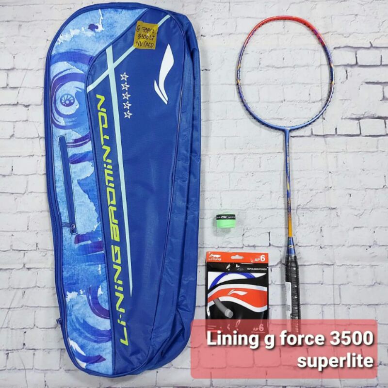 lining gforce 3500 lite Raket badminton
