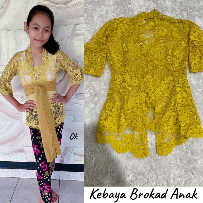 kebaya jadi brokad Anak