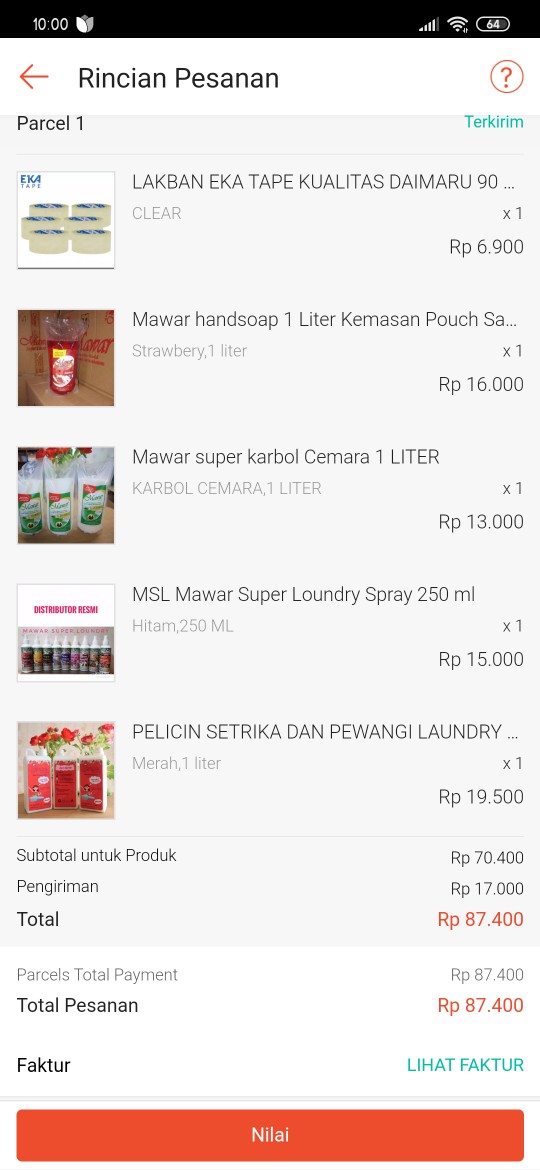 Mawar Super Karbol Cemara 1 Liter