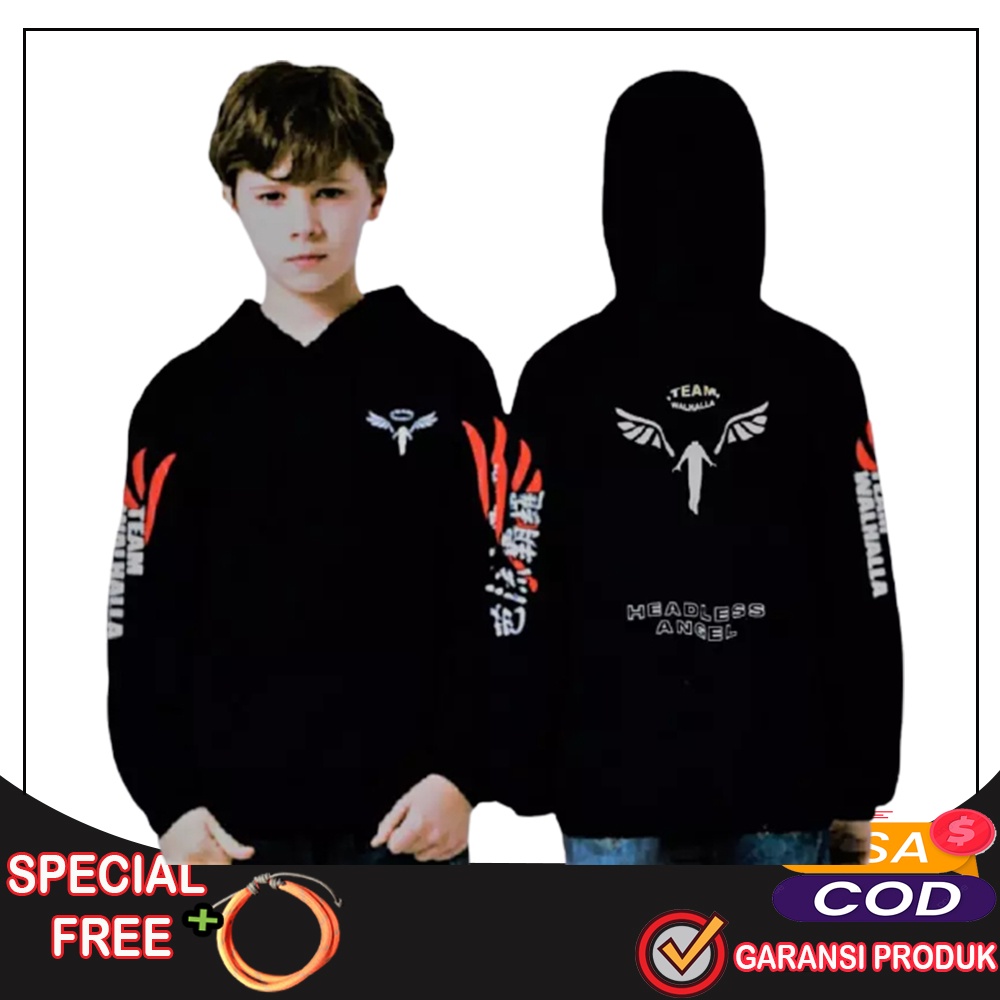 Jaket Valhalla Anak Laki Laki Tokyo Revengers Manji Ori Bandung Murah