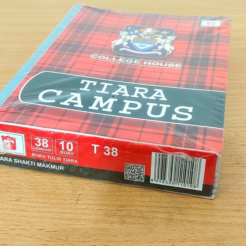 

Modern.. Buku Tulis TIARA CAMPUS 38 Lembar 1 pack Dapat 10 BUKU