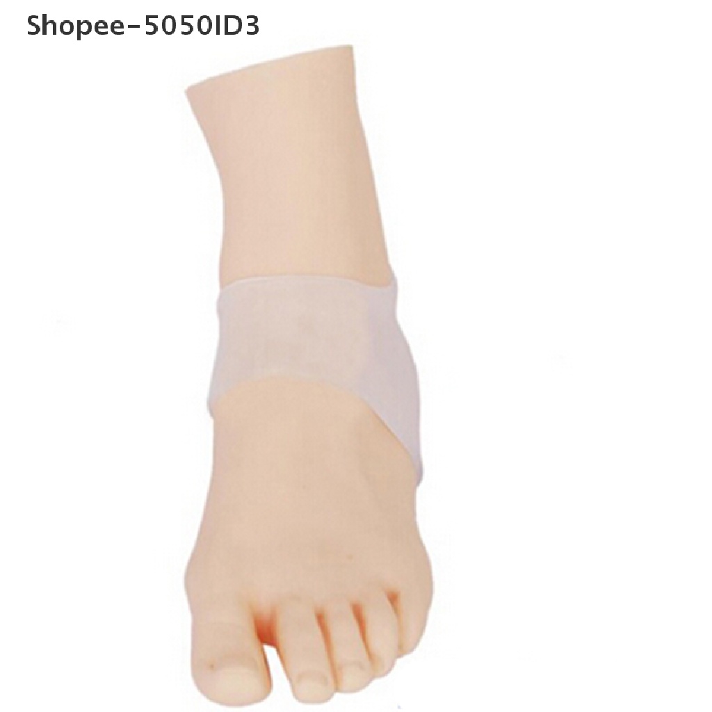 2pcs Kaus Kaki Pelindung Tumit Bahan Silikon Gel Pelembab Untuk Perawatan Kulit