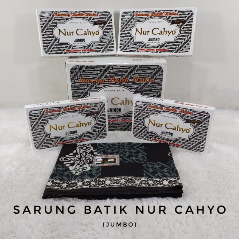 Sarung Batik Halus Nur Cahyo Size Jumbo Ecer Grosir SN
