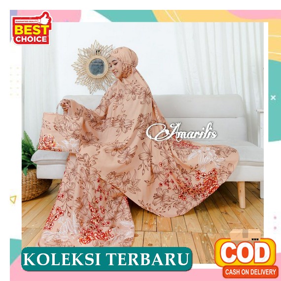 Mukena Rukuh Wanita Dewasa Remaja Cantik Murah Mewah Premium Terbaru 2022 Model Kekinian Polos Bahan