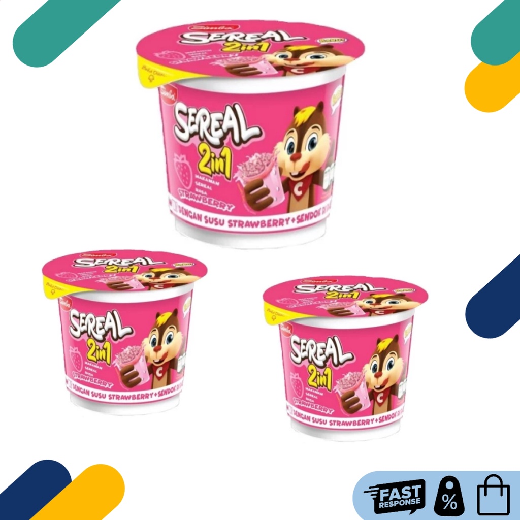 

Simba Sereal 2in1 Strawberry dan Cokelat