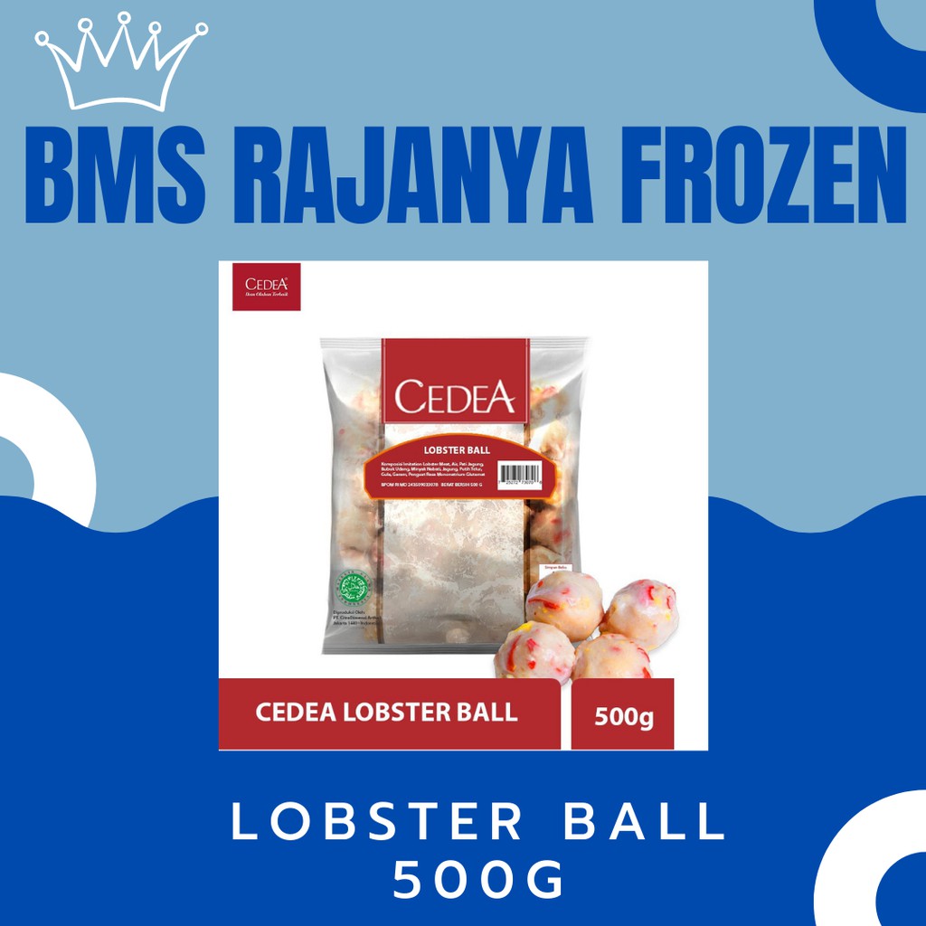 

CEDEA LOBSTER BALL 500 GR