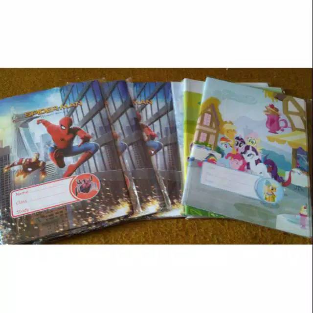 

Isi 20 Lembar Sampul Buku Karakter