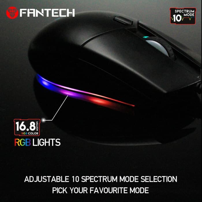 Fantech X8 Running RGB Macro &amp; Memory