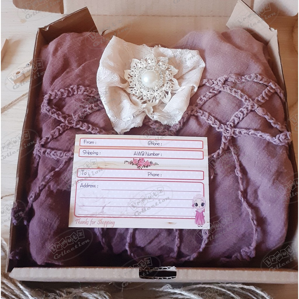 Stiker Baju Anak Murah Hijab Muslimah Jilbab Dropship No. 23