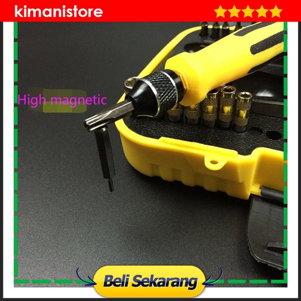 TERMURAH -  Obeng Set Reparasi 45 in 1 Obeng Reparasi Murah