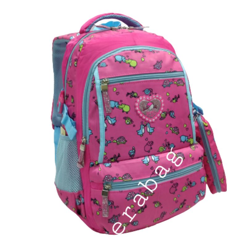 Tas ransel sekolah anak perempuan Alto Silver girl original import 71620S1