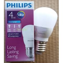 PHILIPS Lampu LED 4W 4watt 4 watt