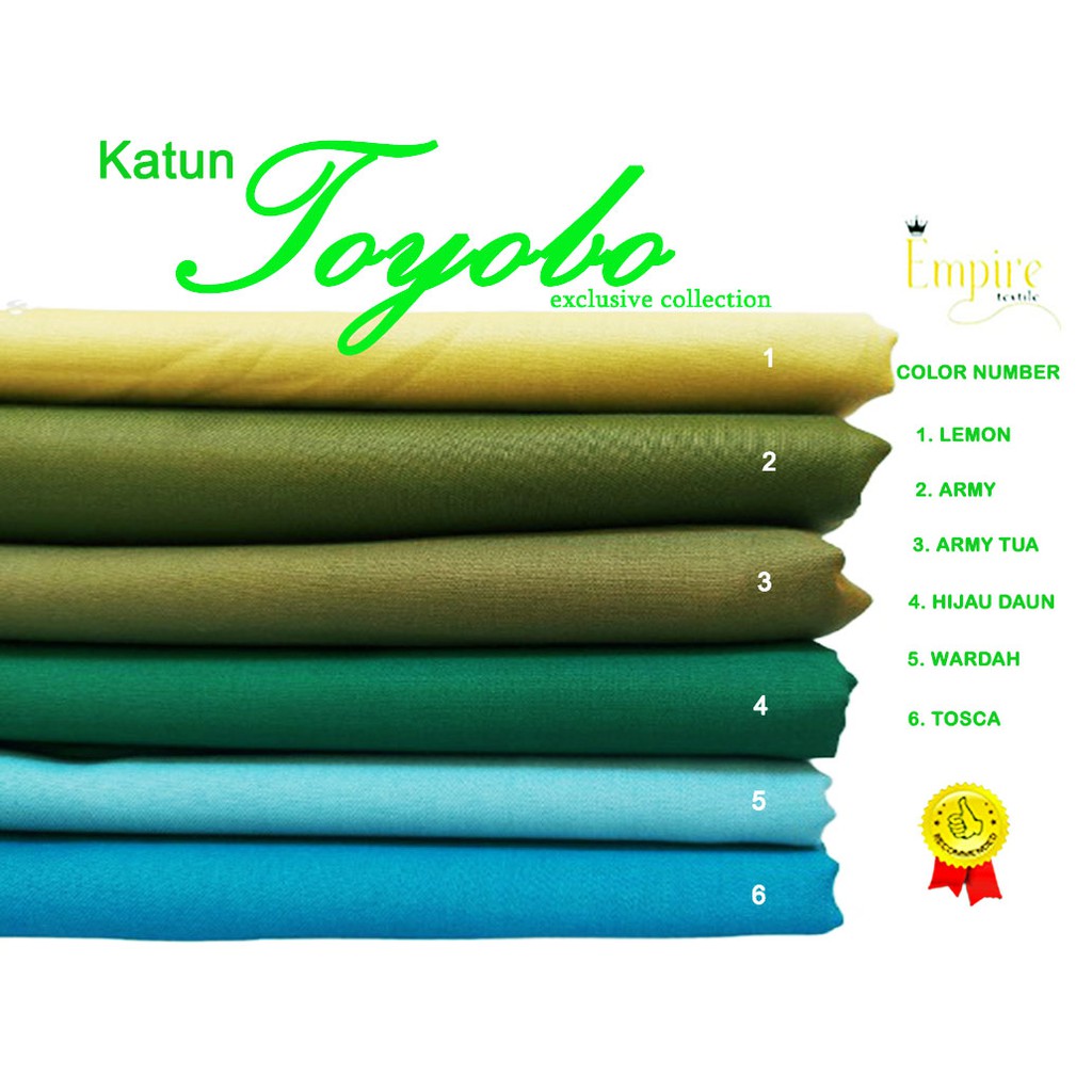 KAIN KATUN TOYOBO ROYAL MIX PER 0.5 METER