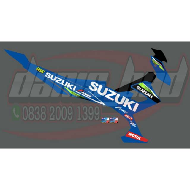 Striping biru gp semi full fl ckd scd barong