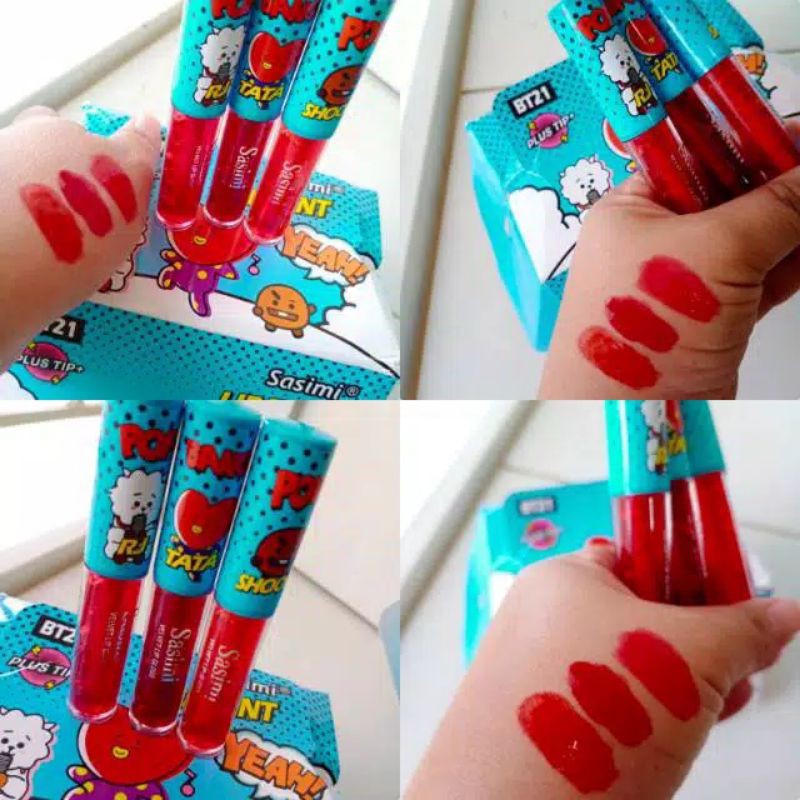 ( ECER ) LIPTINT BT21 BOX BIRU