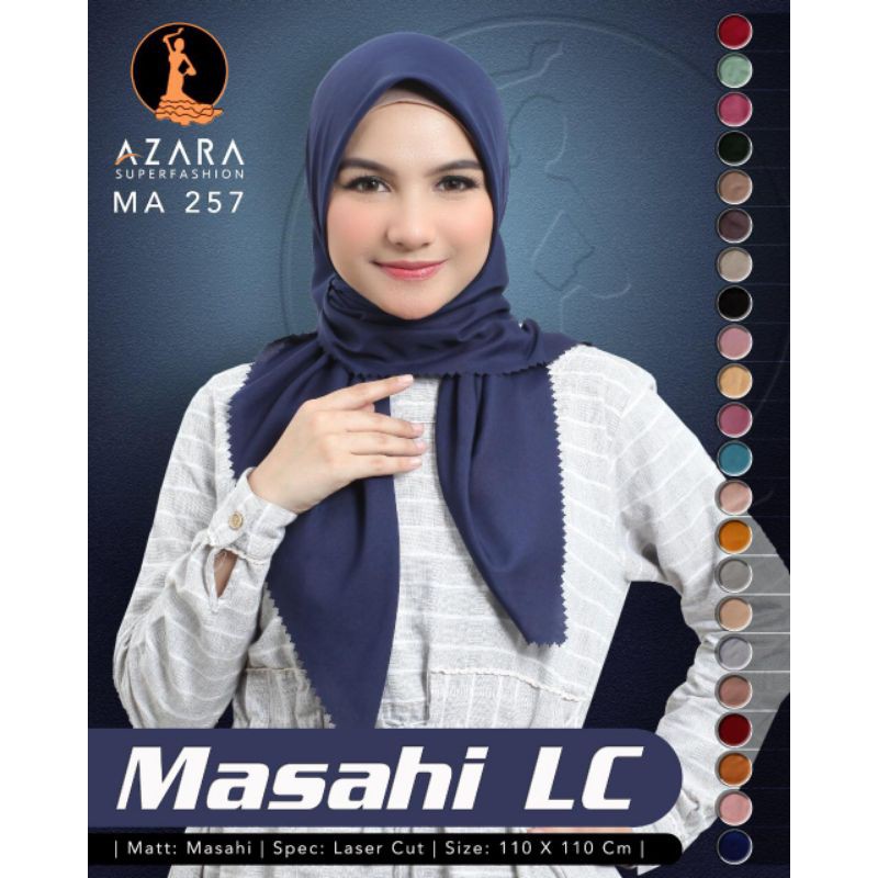 (COD) Segiempat Oskara Lasercut / Square Cutting Laser / Hijab Segiempat Azara Oskara Lasercut Murah-7