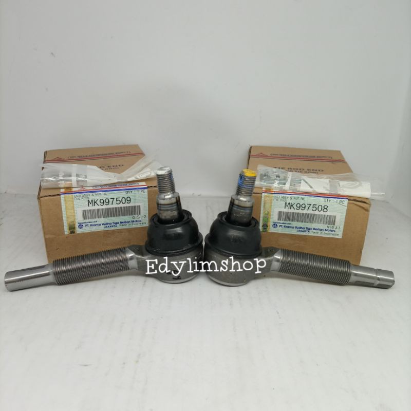 Tie rod mitsubishi canter ps125 1set 2pc kiri-kanan ASLI