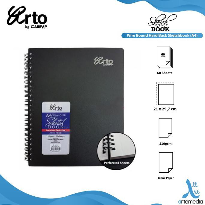 

Update Buku Sketsa Arto A4 Wire Bound Hard Back Sketchbook Sale!!!