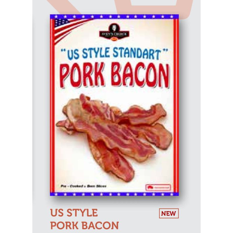 

US Style Standart Pork Bacon Sven's Choice