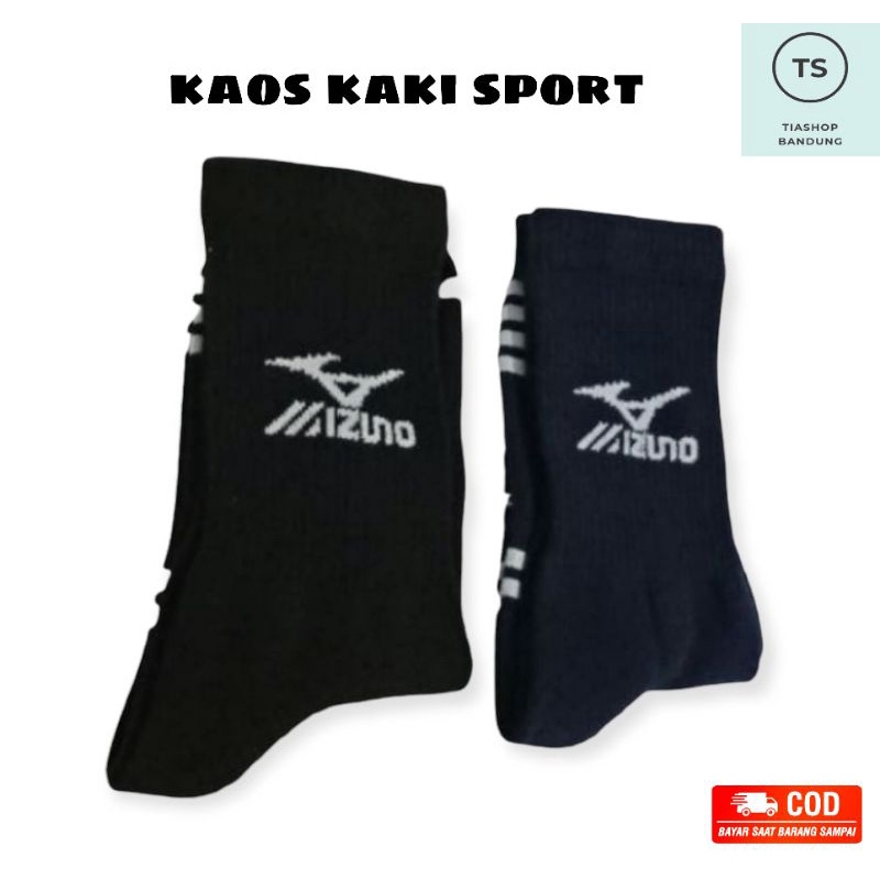 Kaos Kaki Olahraga MZN Panjang || Kaos Kaki Sport Tebal Pria dan Wanita || Kaos Kaki Sepakbola