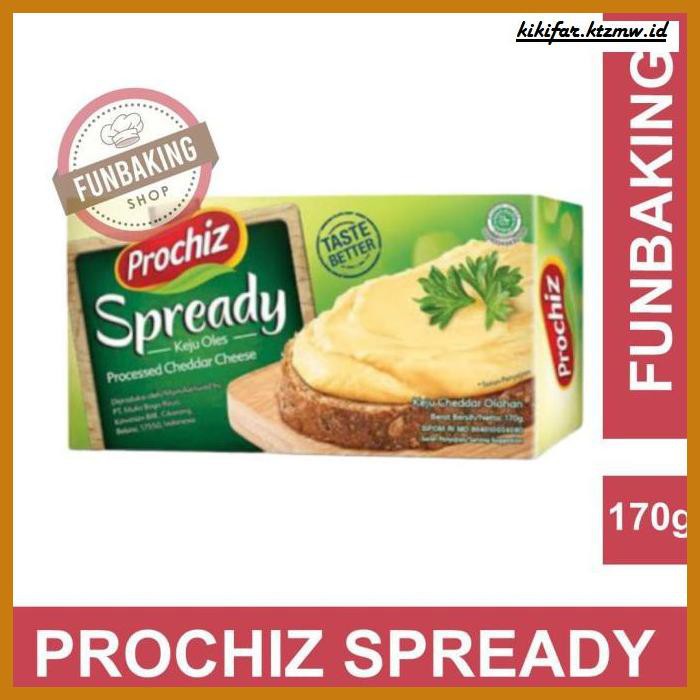 

Ujekujek- Funbaking - Keju Oles Prochiz Spready Chesse 170Gr -Original.