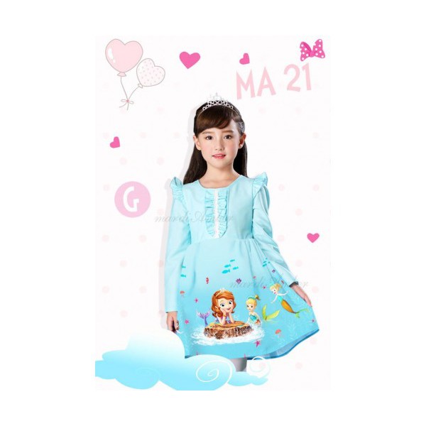 DRESS ANAK PEREMPUAN SOFIA MA 21 G