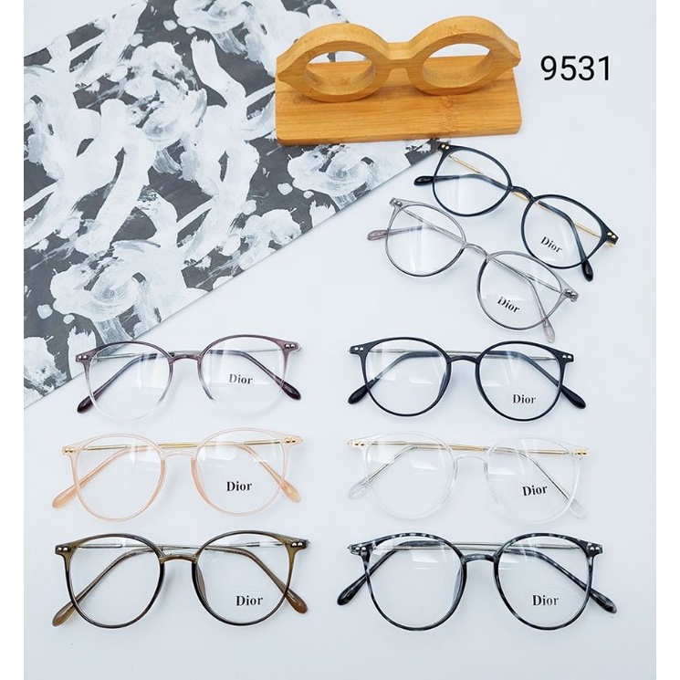 Kacamata Frame Lensa Kekinian 9531
