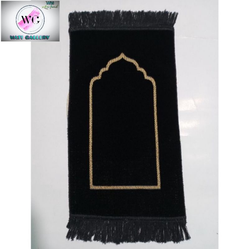 SAJADAH TURKISH MINI POLOS MUKA/UKURAN 35cmX60cm/SAJADAH ANAK MUKA ULTRA PLAIN / MUSLIM