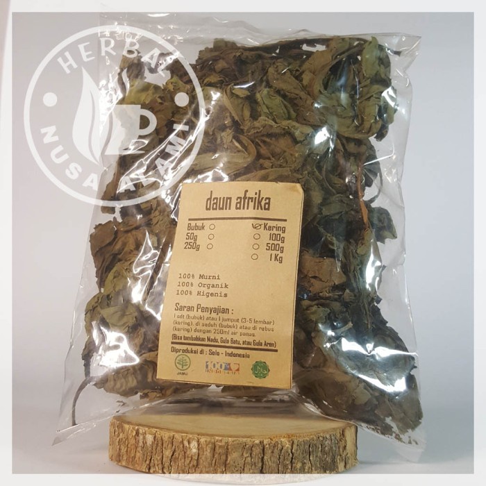 

DAUN AFRIKA SELATAN KERING | MURNI PREMIUM | Vernonia amygdalina 100g