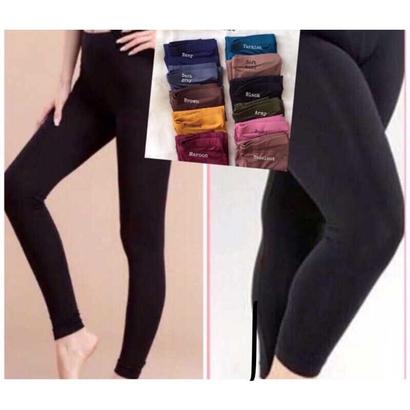 Terlaris legging dewasa bahan spandex jersey licin ukuran standart dan JUMBO celana legging  leging panjang dewasa jumbo BISA BAYAR COD