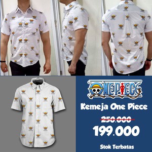 Kemeja One Piece - Logo One Piece