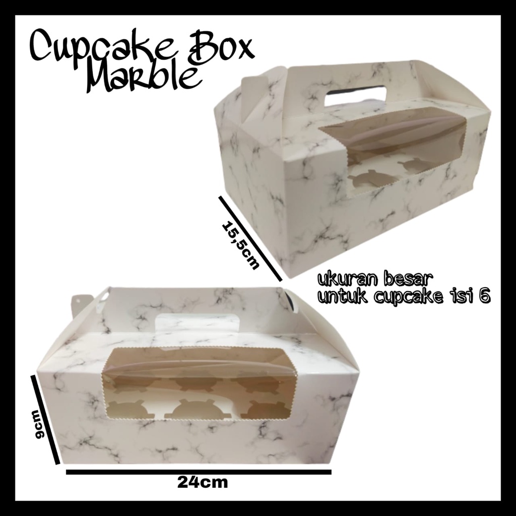 

CUPCAKE BOX PINK BESAR & SEDANG / CUPCAKE BOX MARBLE BESAR & SEDANG / KOTAK DANCING BEAR