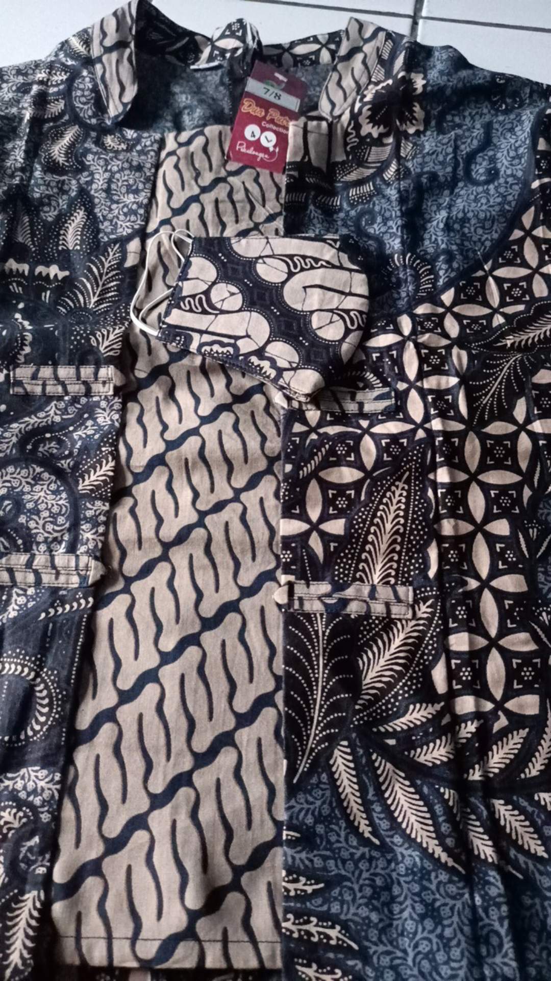 Atasan Batik Wanita Blouse Batik Model Jowo Free Masker Bahan Katun Size S-m-l-xl-xxl-3l-4l-5l