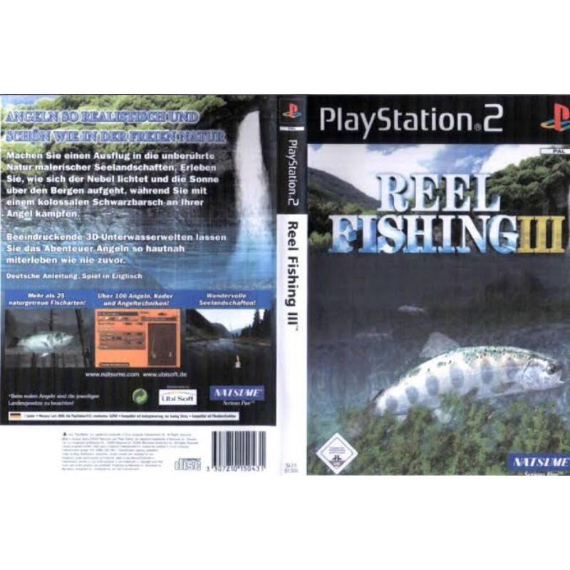 Kaset Ps 2 REEL FISHING 3