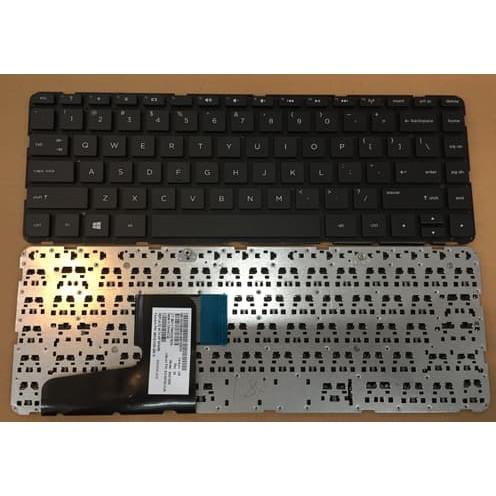 Keyboard Laptop HP 14-d010au - Hitam Kibod Kibot Kibord Keybord