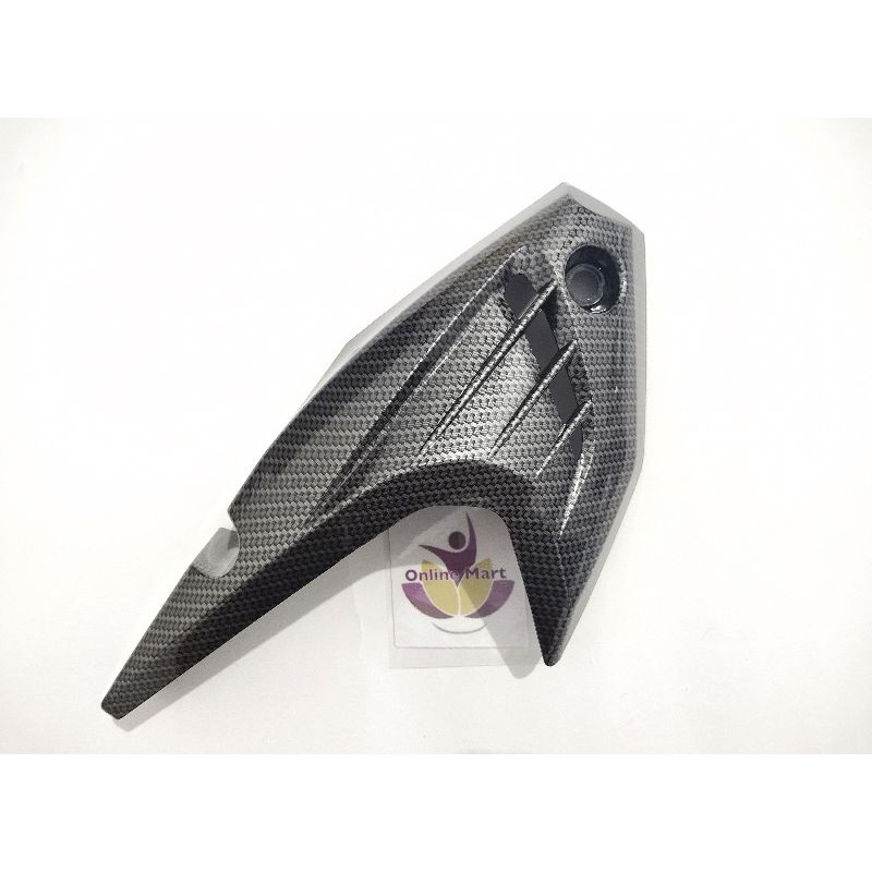 Cover tutup knalpot Bagian Depan Honda ADV 150 Carbon