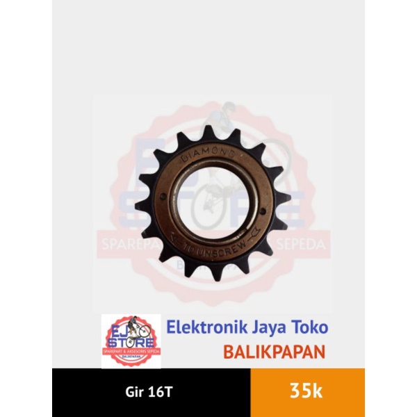 Gear Sepeda BMX - Freewheel 16T,20T Sepeda anak Single Speed - gir sepeda anak