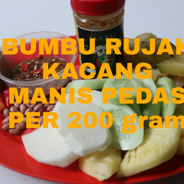 

BUMBU RUJAK KACANG MANIS PEDAS