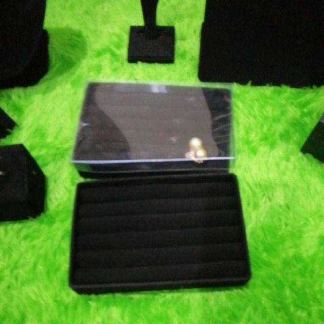 Pajangan Cincin Satuan Koleksi Nampancincin Ring 10x15cm Perhiasan Aksesoris Kotak Tempat Cincin