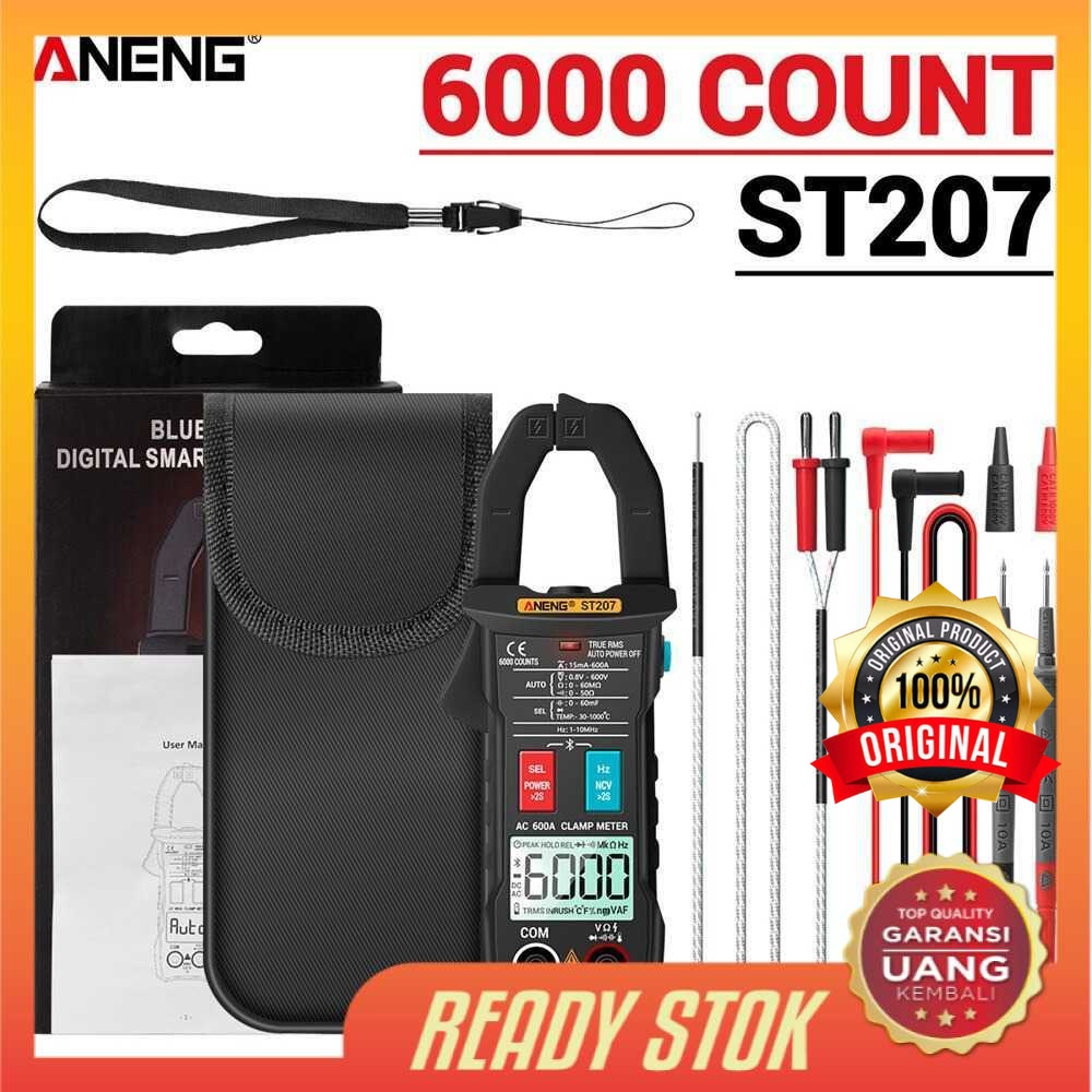 Digital Bluetooth Multimeter Voltage Tester Clamp - ST207 ANENG