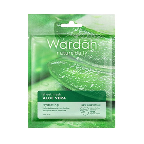 Wardah Nature Daily Sheet Mask Aloe Vera