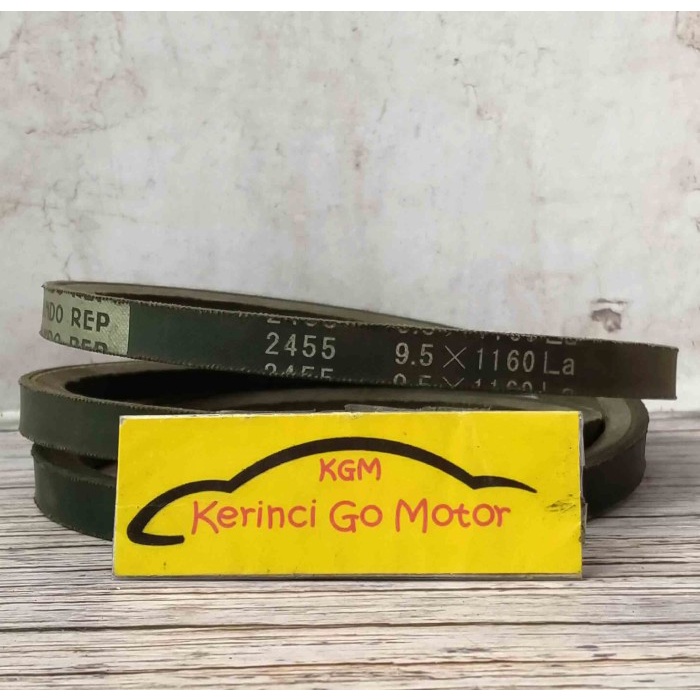 BANDO VAN BELT REP-2455 V BELT TALI KIPAS REP2455 FAN BELT BENANG