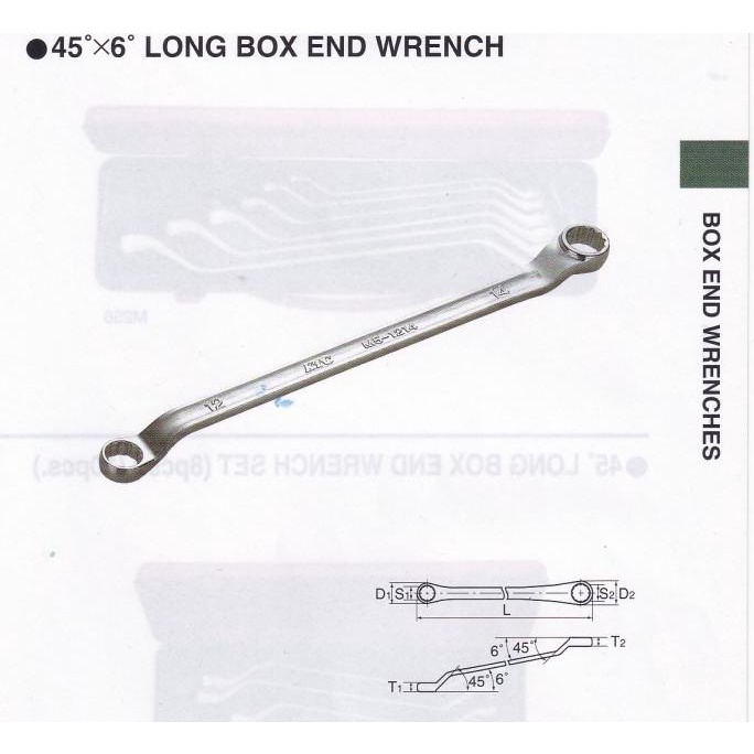 Offset Wrench Ktc ( Kunci Ring ) M5-1719 (17X19)