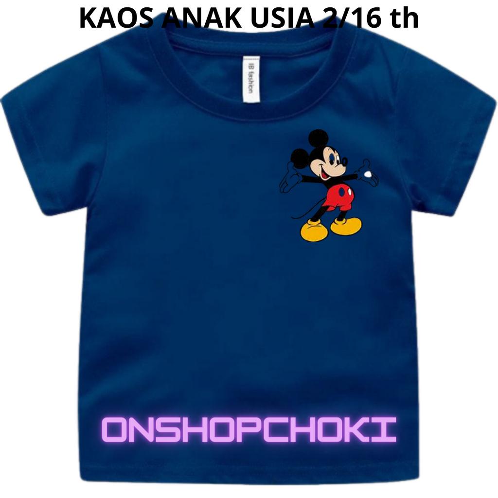 Kaos anak-anak cowok Cewek MEKY usia 2-16 Usia Kaos Oblong pakaian anak-anak