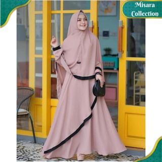 Gamis remaja Pesta Mewah Kekinian Premium Syari .abaya turky .Wanita Terbaru 2021 Polos Hitam Putih 