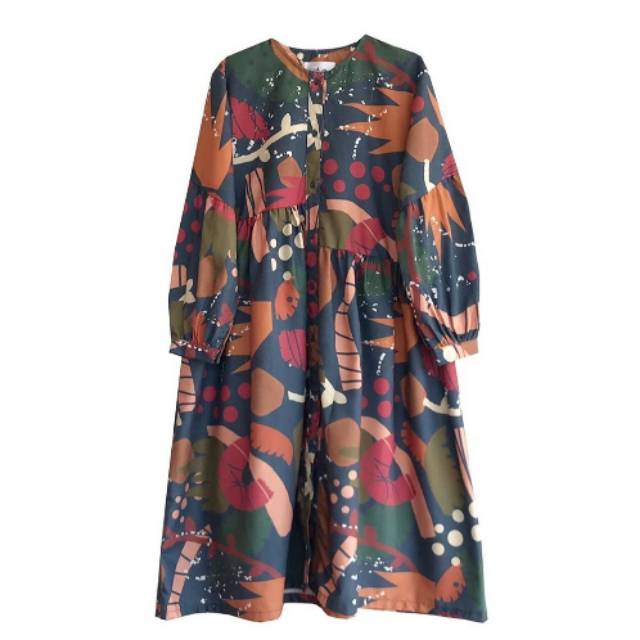 Nadjani tine dress navy